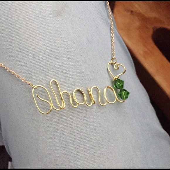 ONE TIME OFFER custom wire name necklace Silver - Picture 4 of 7